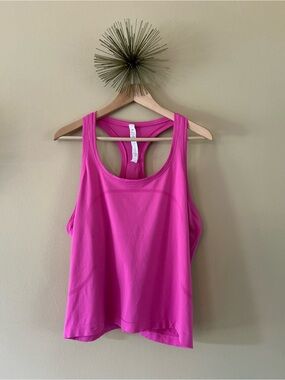 Lululemon Sonic Pink Swiftly Tech Racerback Tank 2.0 Race Length - Size 16